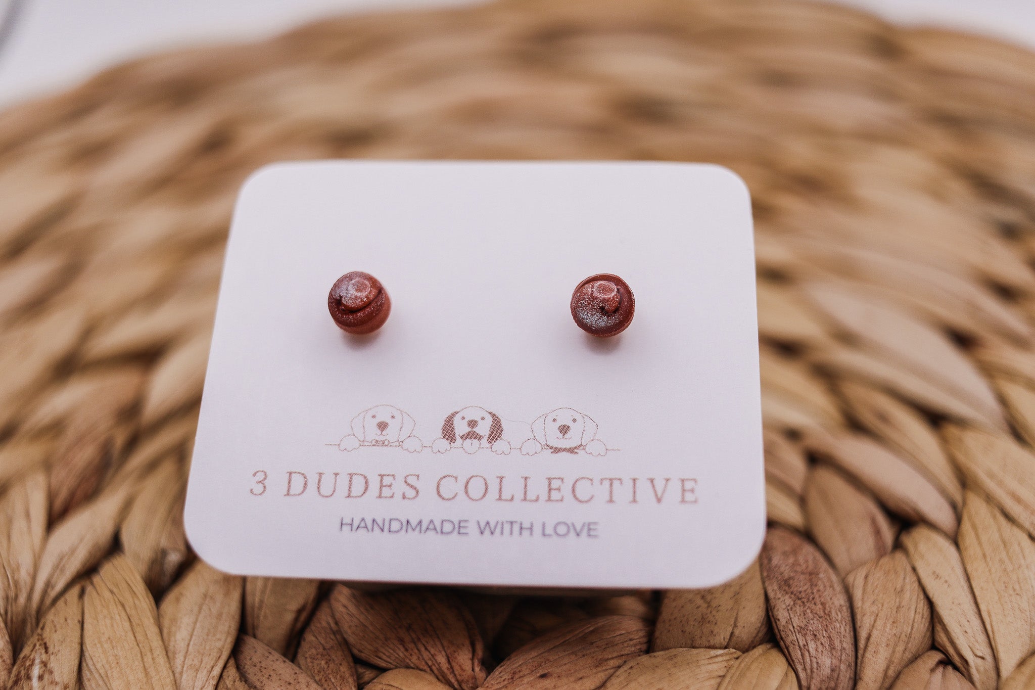 Micro Studs - Holographic Swirl