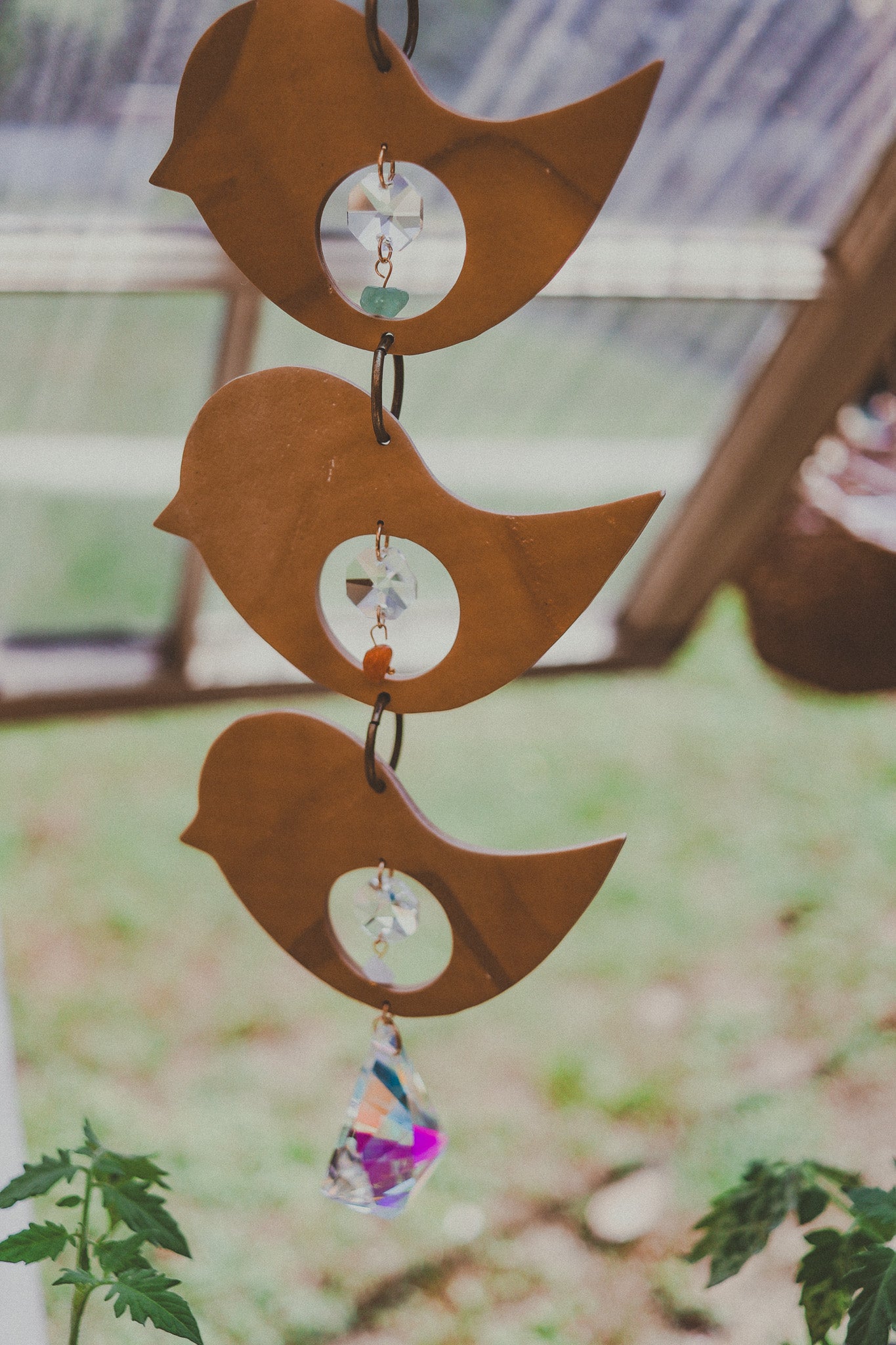 Folk Bird Suncatcher