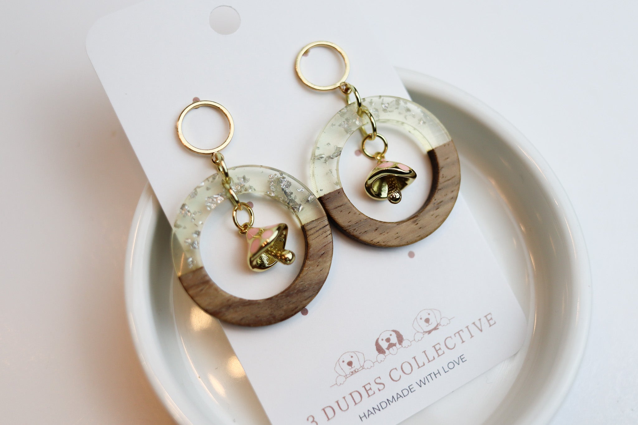 Cottage Core Fairy Ring Earring