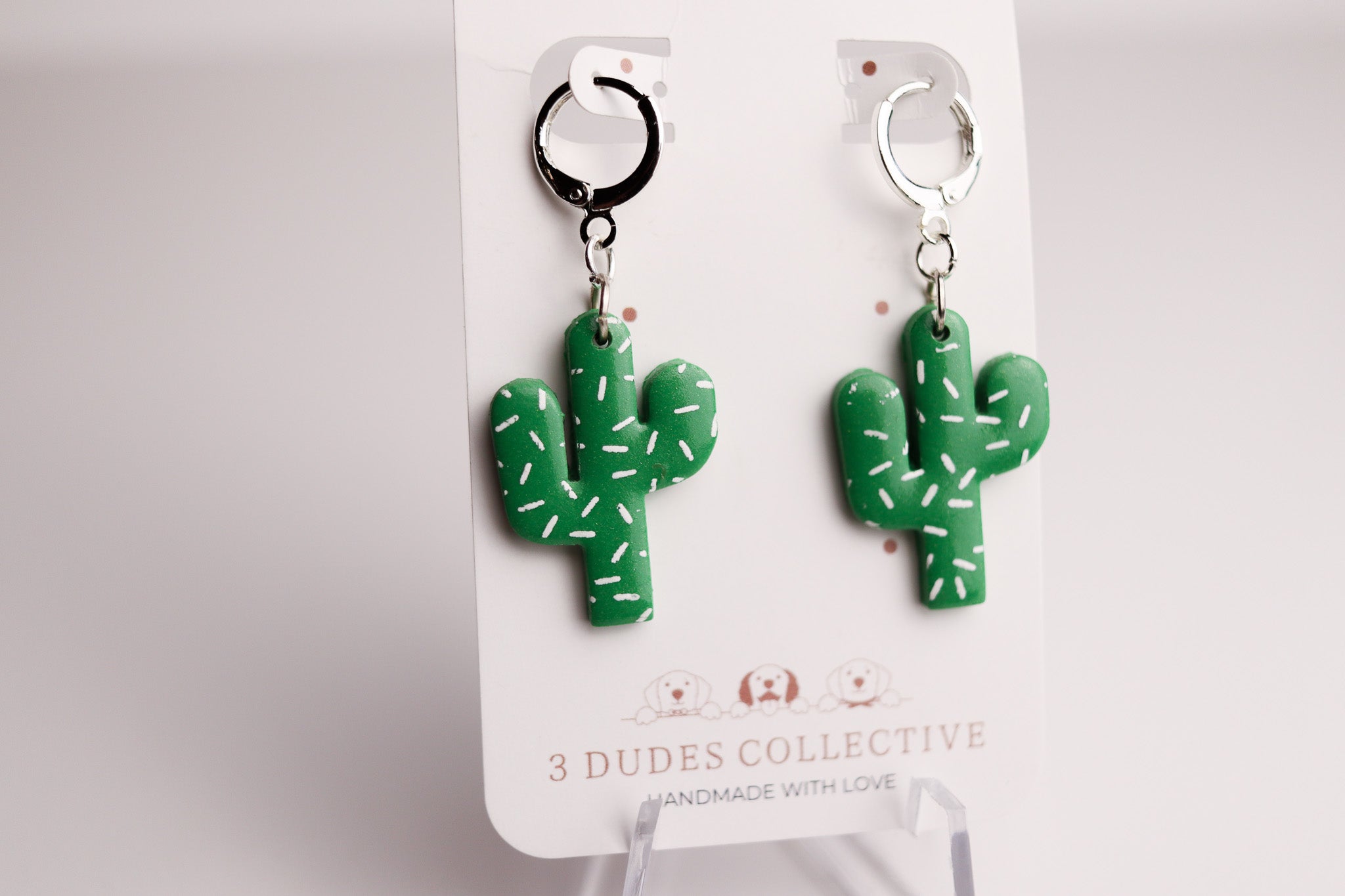 Prickly Cactus Earrings