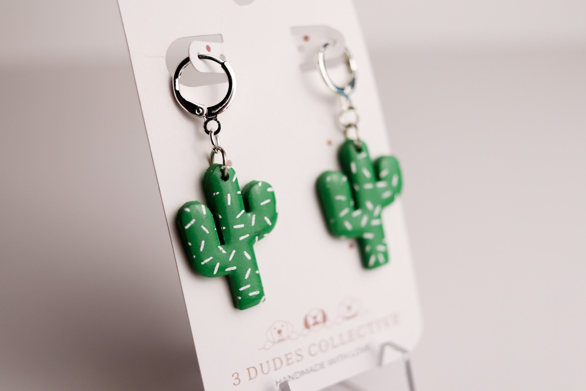 Prickly Cactus Earrings