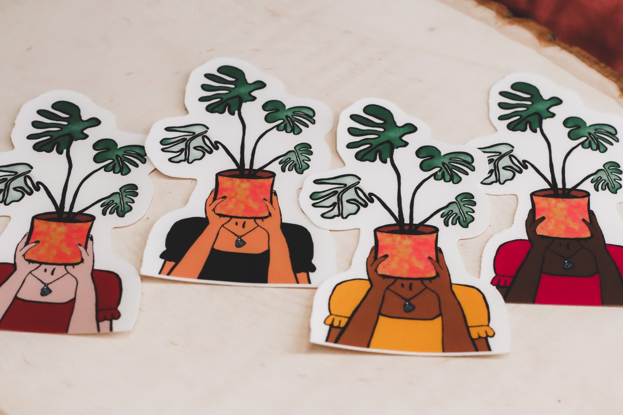 Plant Lady Sticker