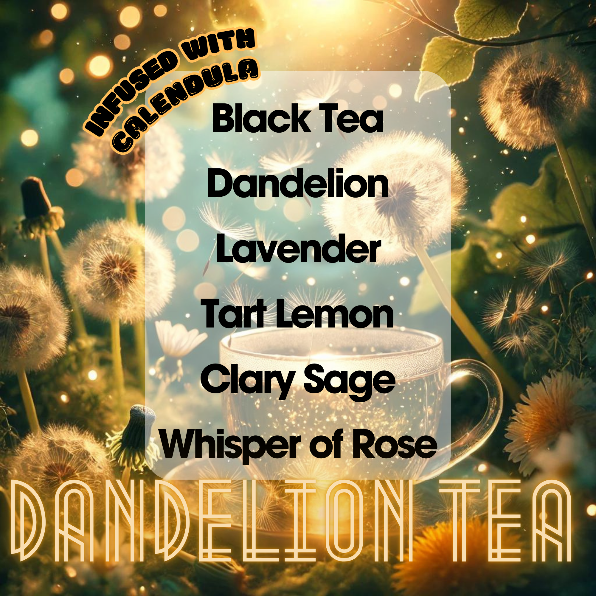 Dandelion Tea Soy Wax Snap Bar