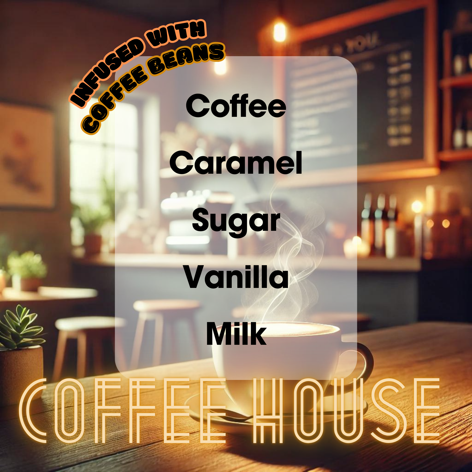 Coffee House Soy Wax Snap Bar