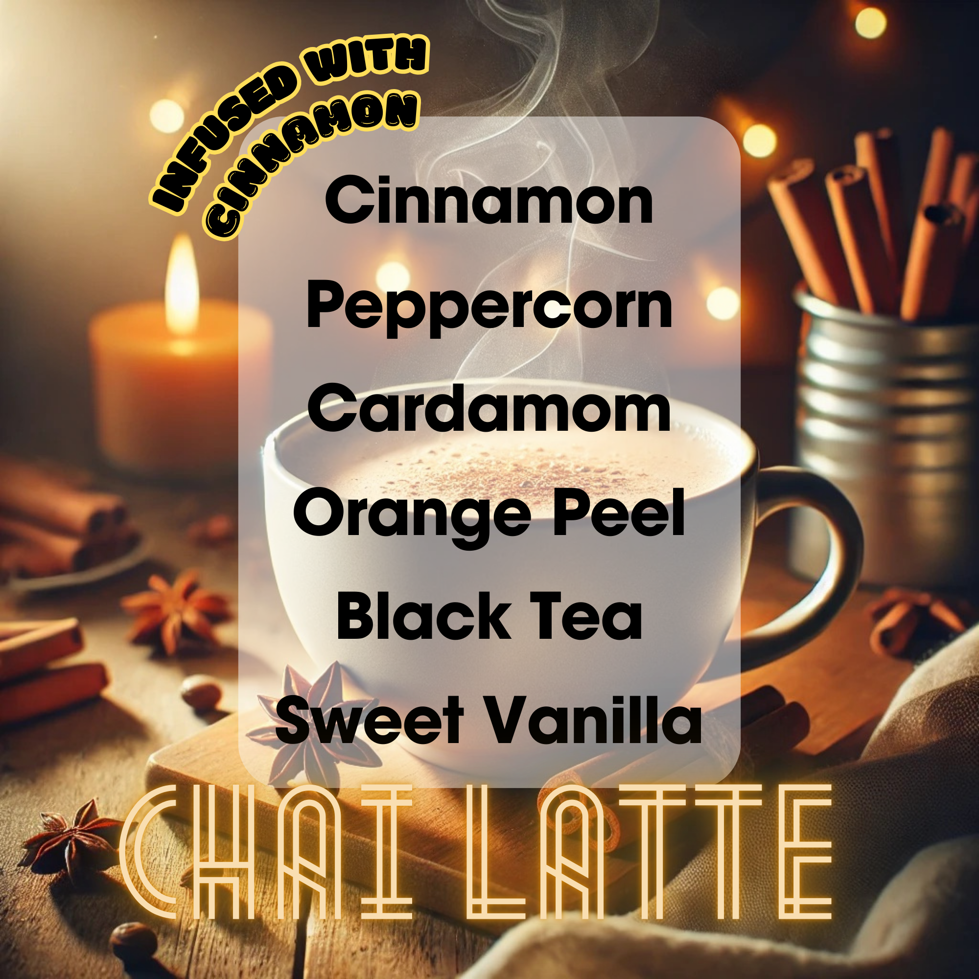 Chai Latte Soy Wax Snap Bar