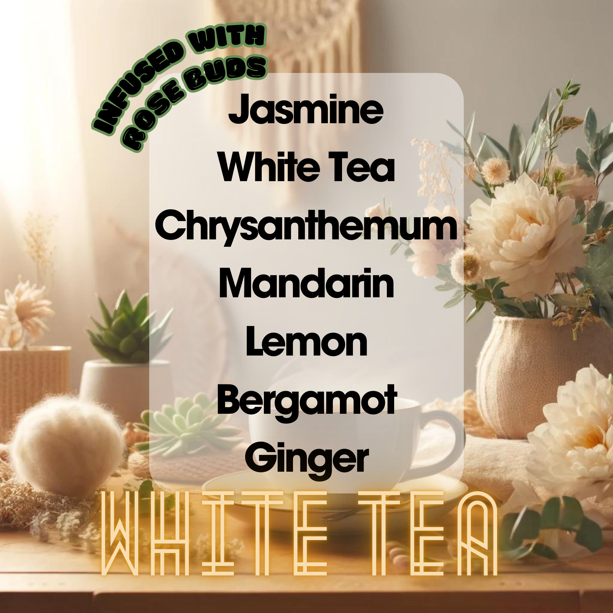 White Tea Soy Wax Snap Bar