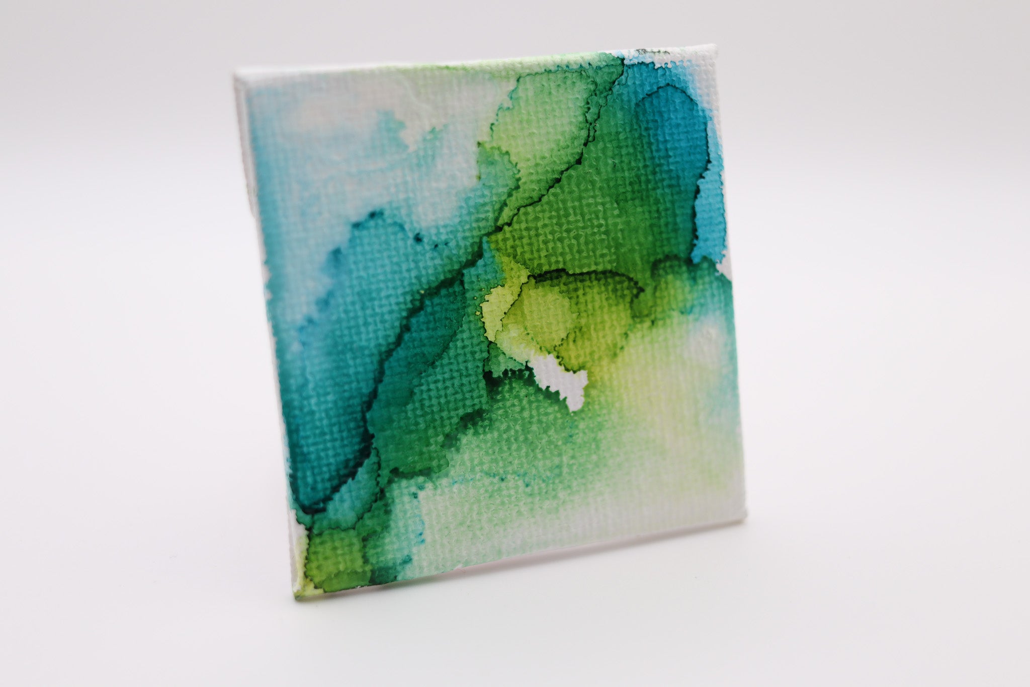 2x2 Mini Masterpiece Magnet - Turquoise Lime
