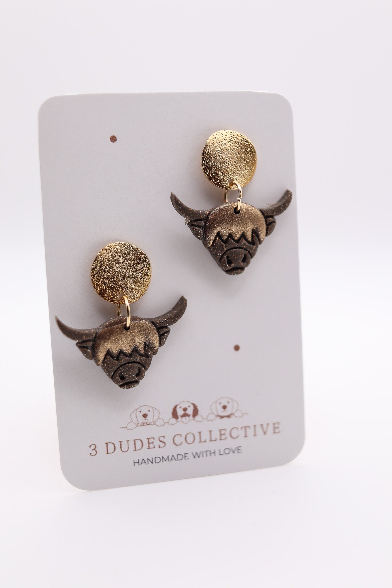 Highland Cow Cutie Earrings