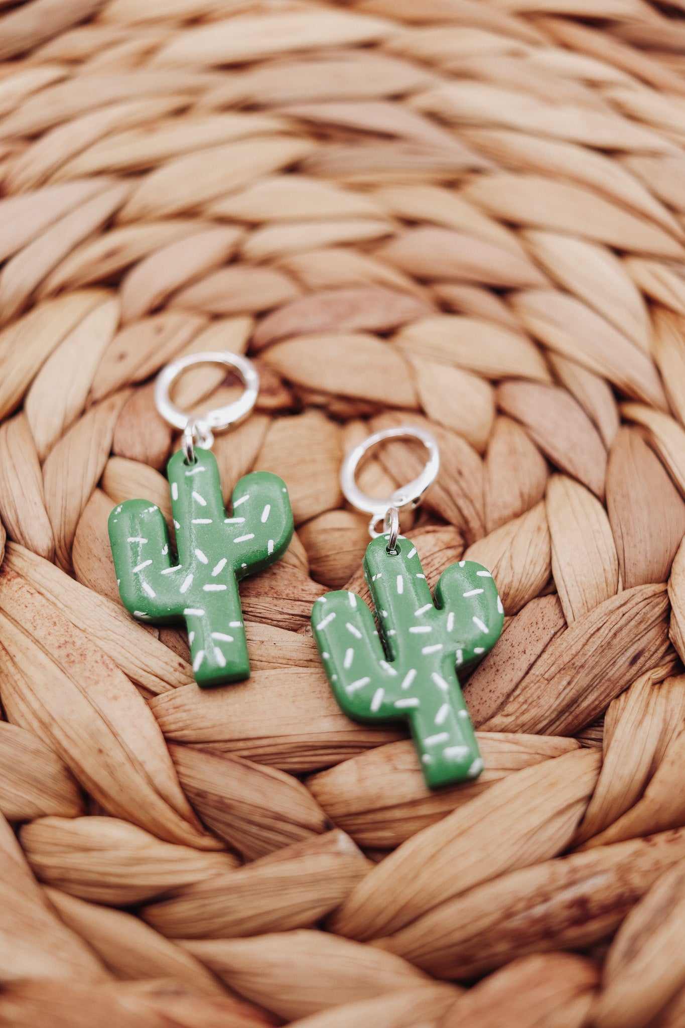 Prickly Cactus Earrings