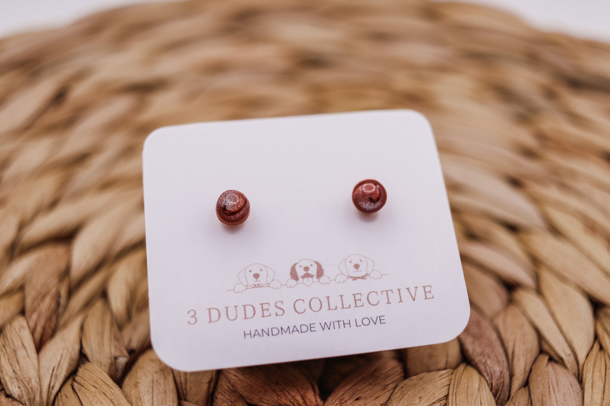 Micro Studs - Holographic Swirl