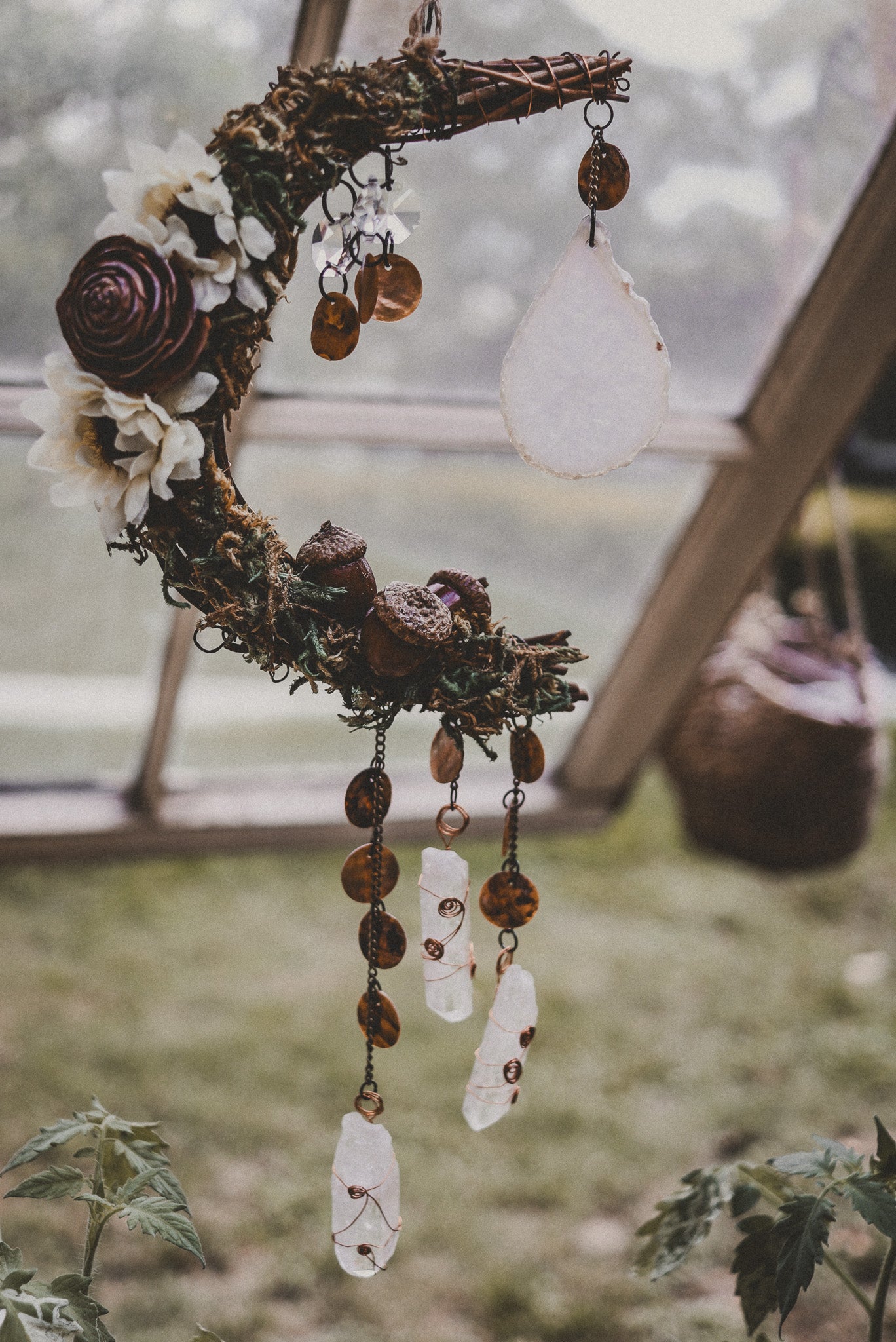 Moon Goddess Crystal Suncatcher