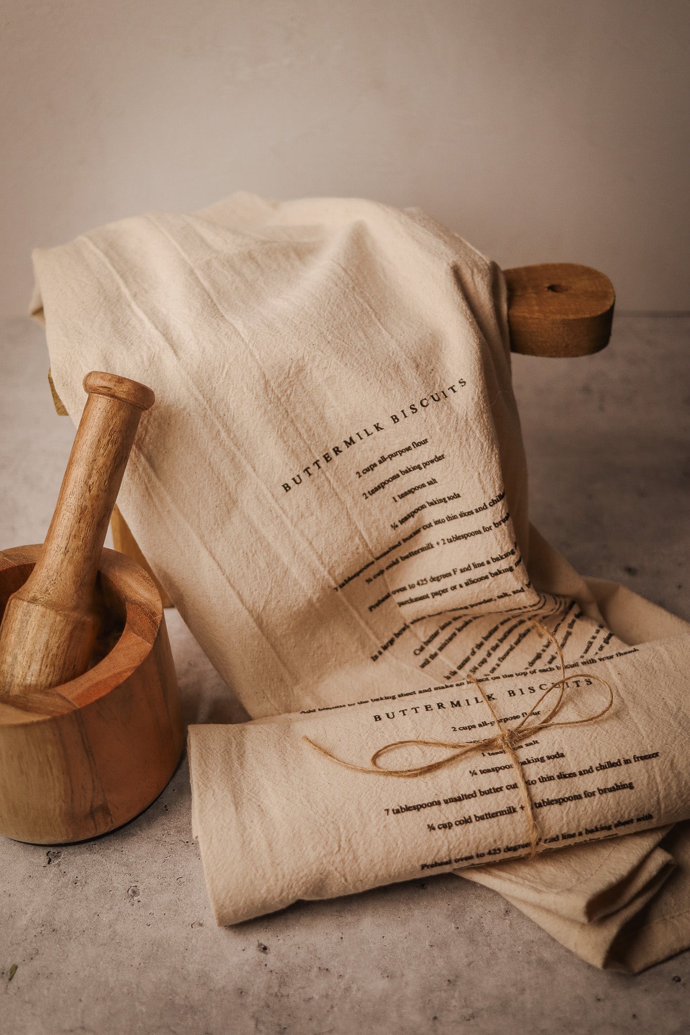 Grandma's Recipe Flour Sack Dish Towel