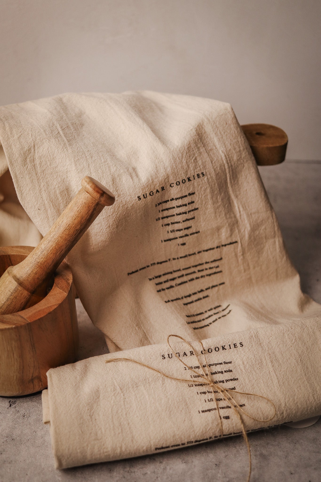 Grandma's Recipe Flour Sack Dish Towel