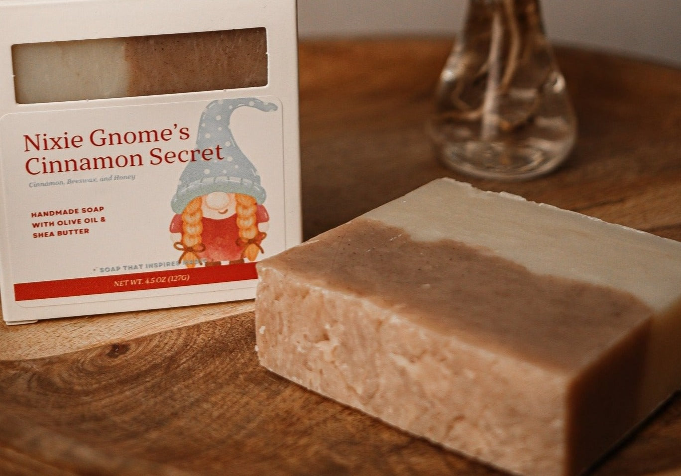 Nixie Gnome's Cinnamon Secret Artisan Soap*