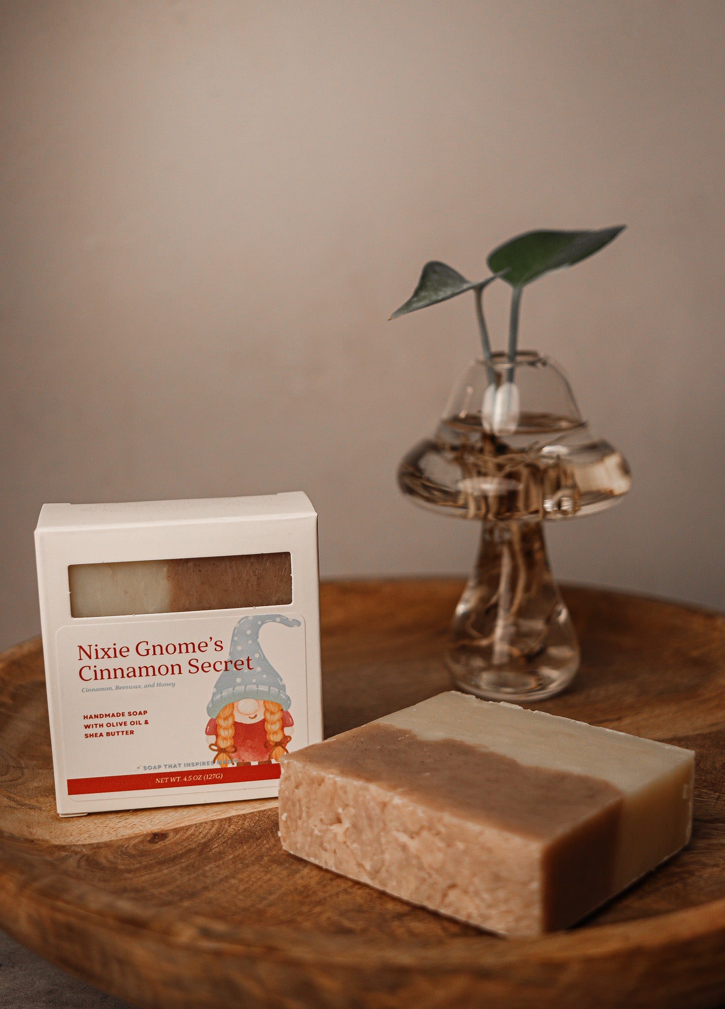 Nixie Gnome's Cinnamon Secret Artisan Soap*