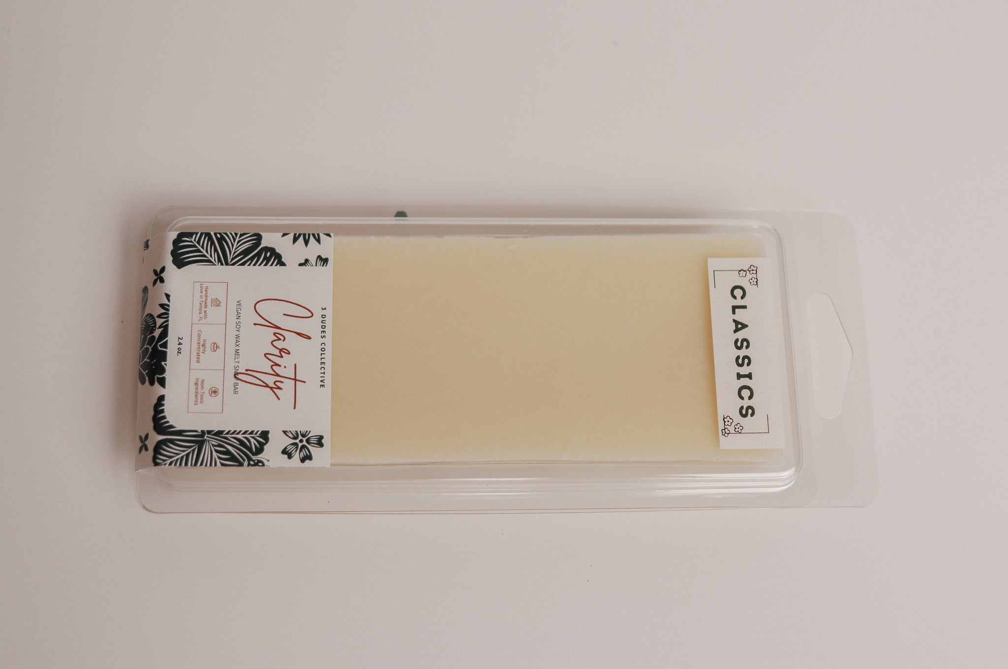 Clarity Soy Wax Snap Bar