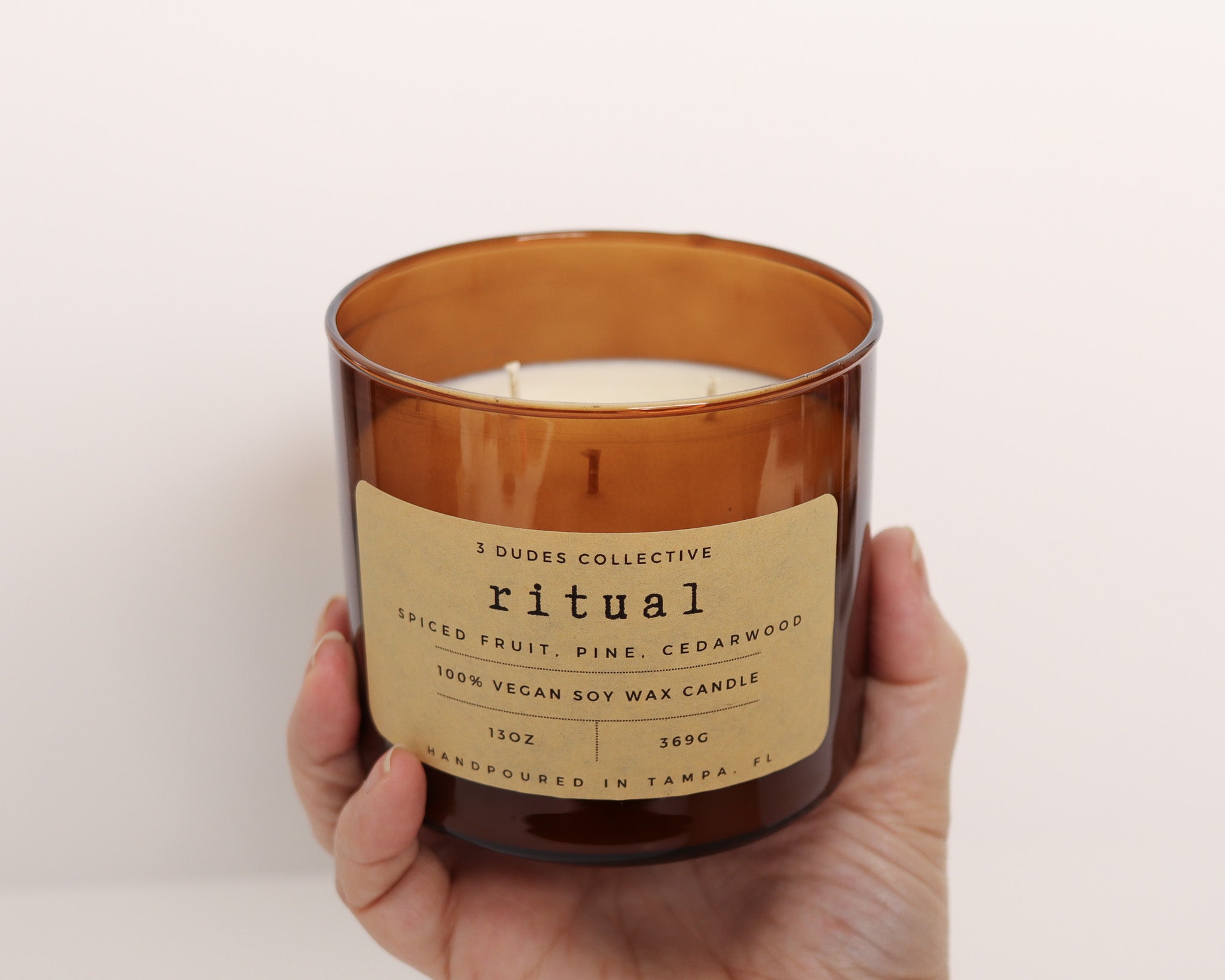 Classic Neutrals Collection - Ritual 3 Wick Candle