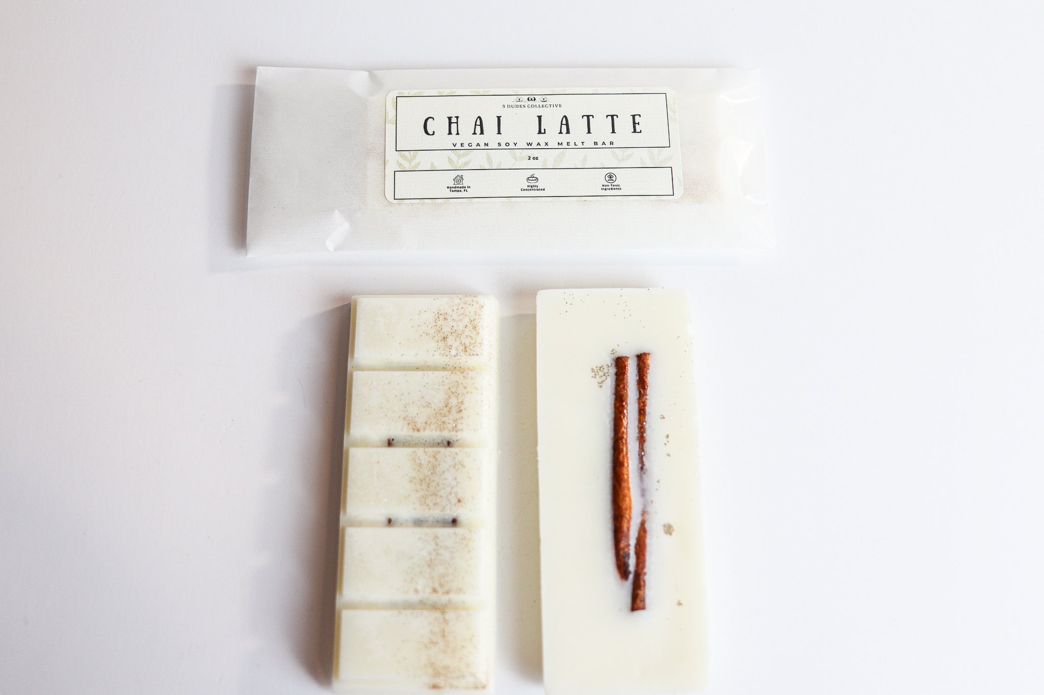 Chai Latte Soy Wax Snap Bar