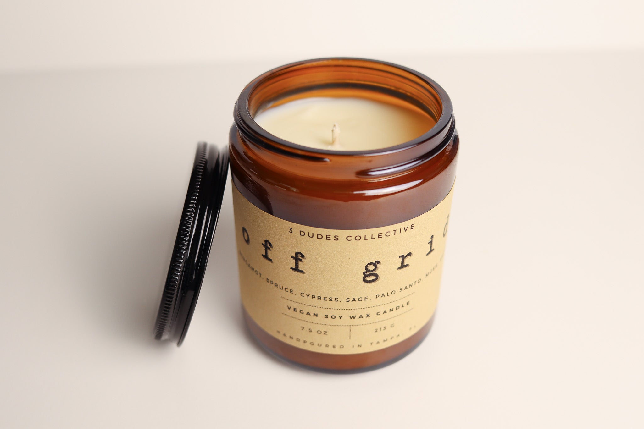 Rustic Glow Collection: Off Grid Candle