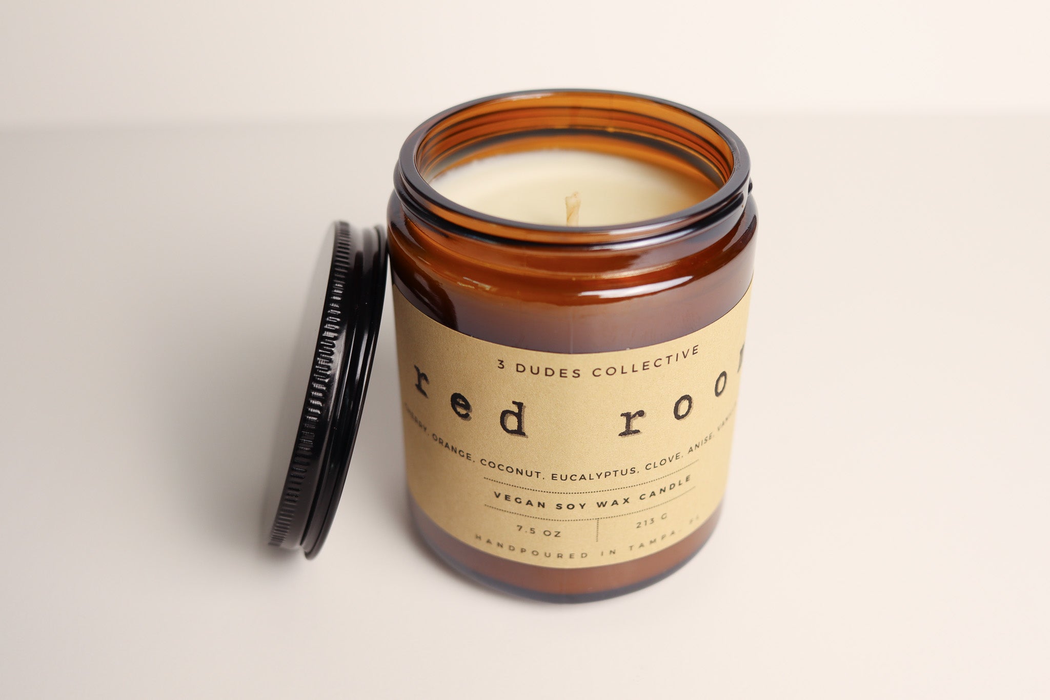 Rustic Glow Collection: Red Room Candle