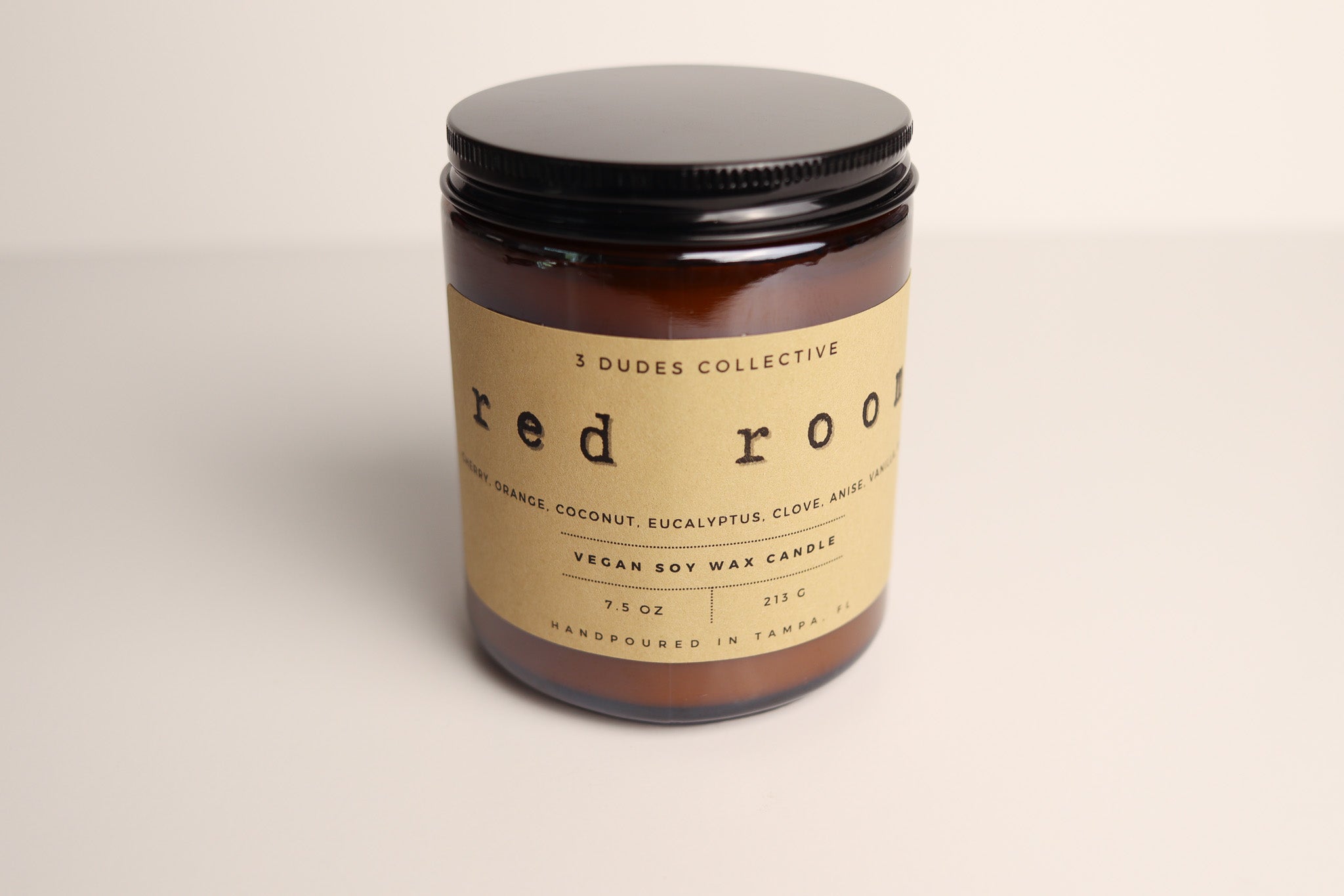Rustic Glow Collection: Red Room Candle