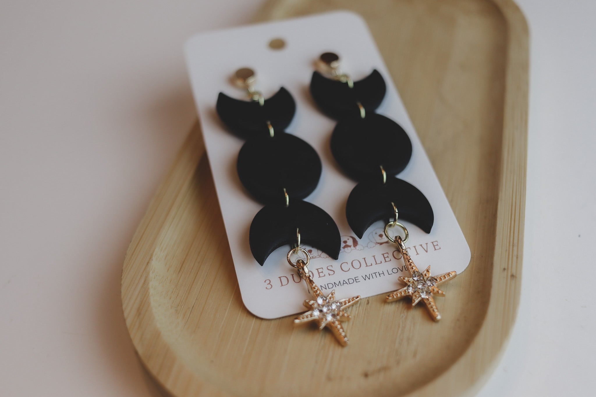 Moon Phase Dangles