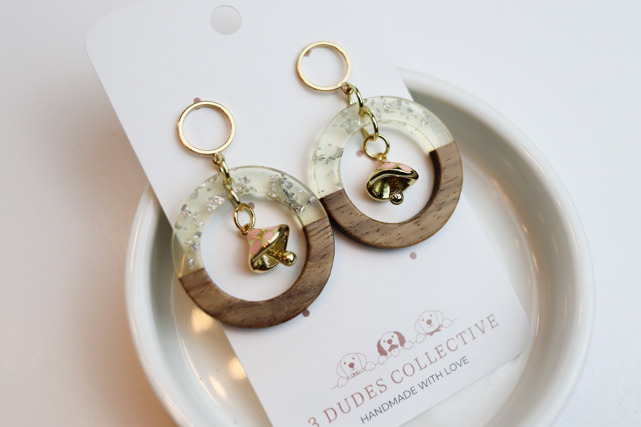 Cottage Core Fairy Ring Earring