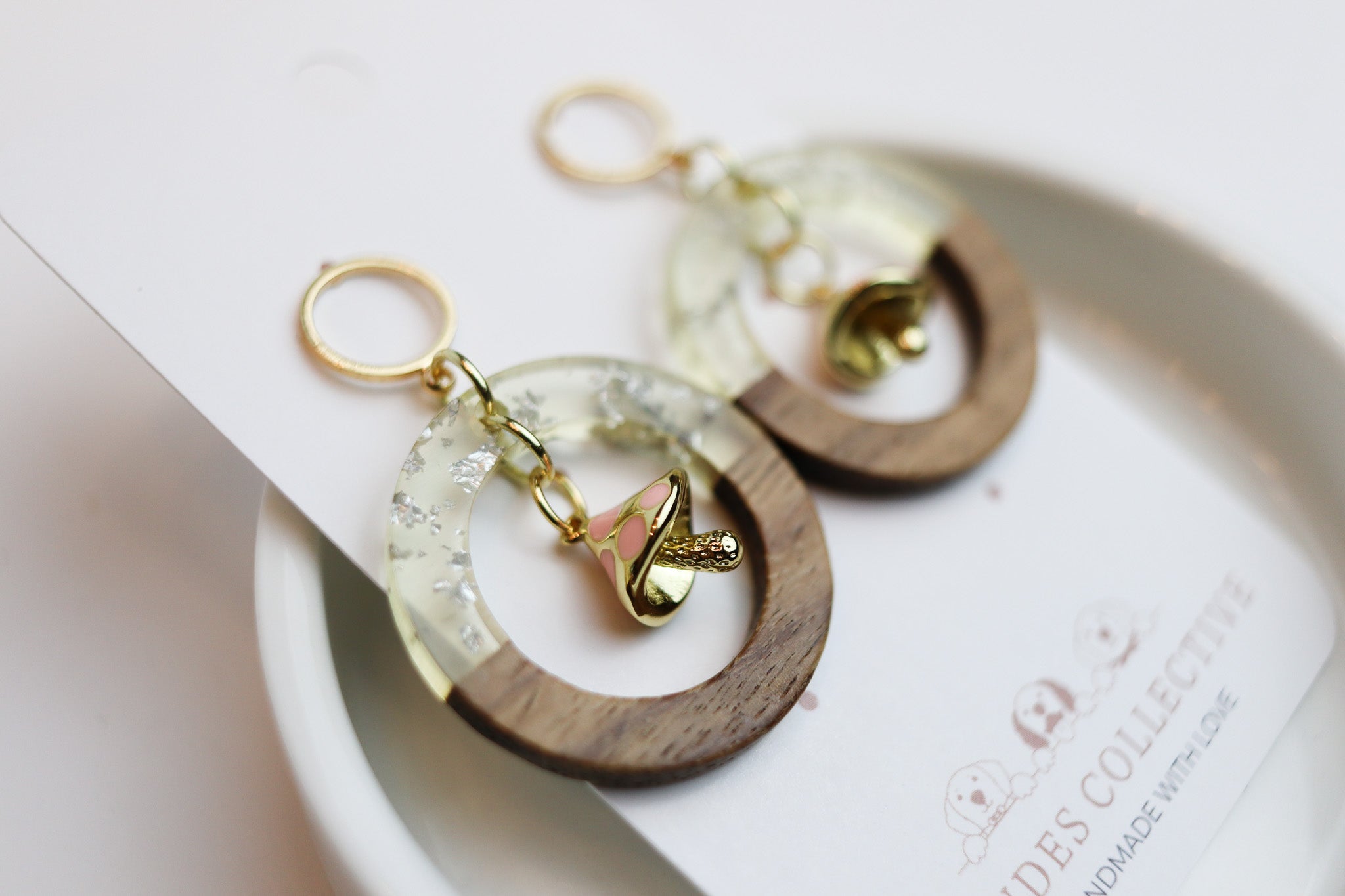 Cottage Core Fairy Ring Earring
