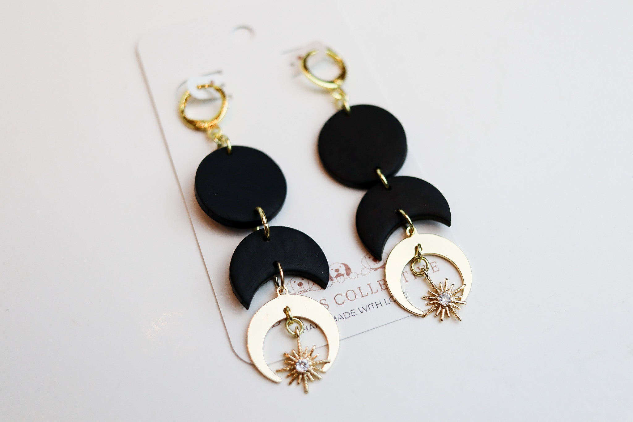 Moon Phase Dangles