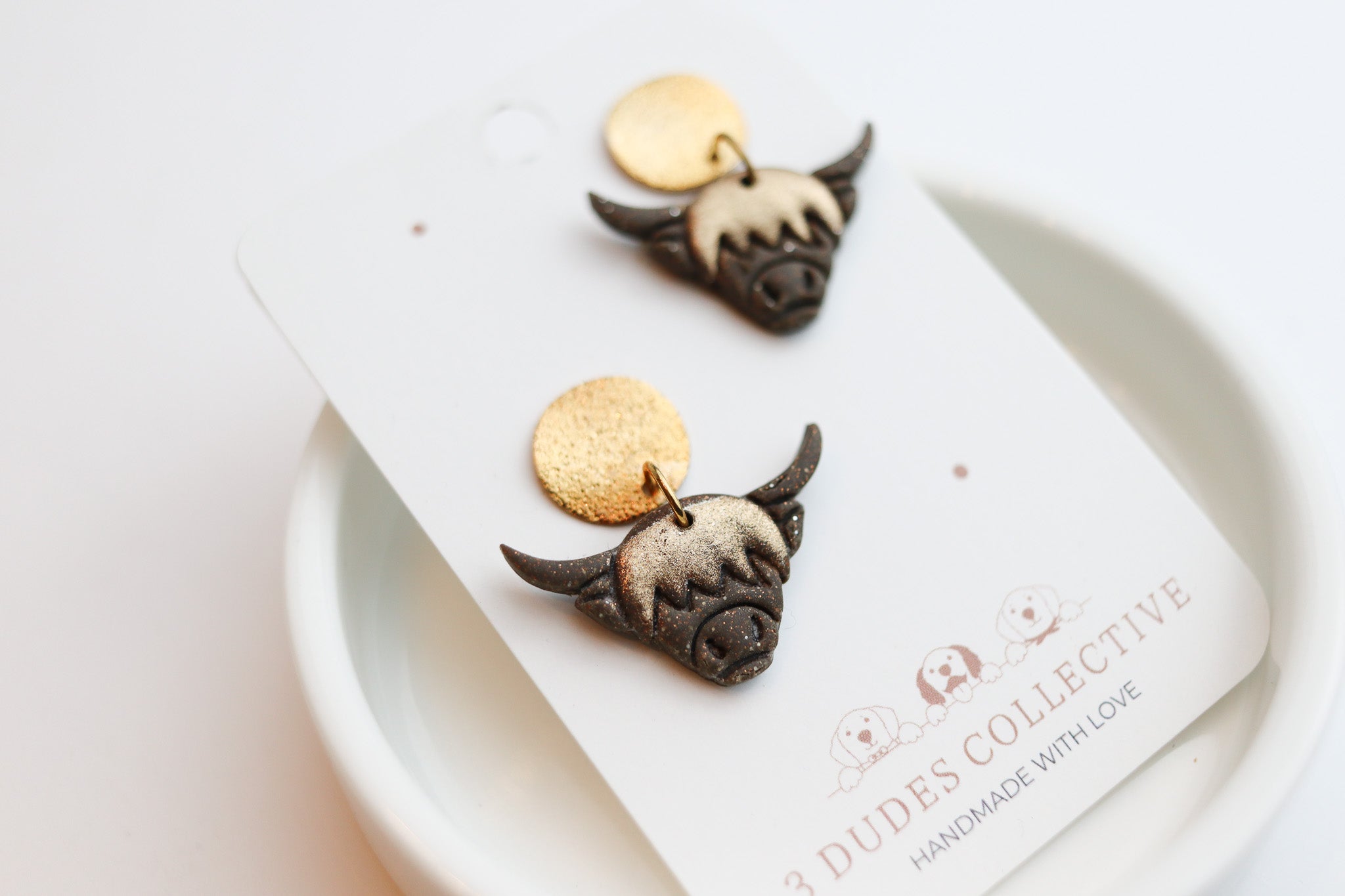 Highland Cow Cutie Earrings