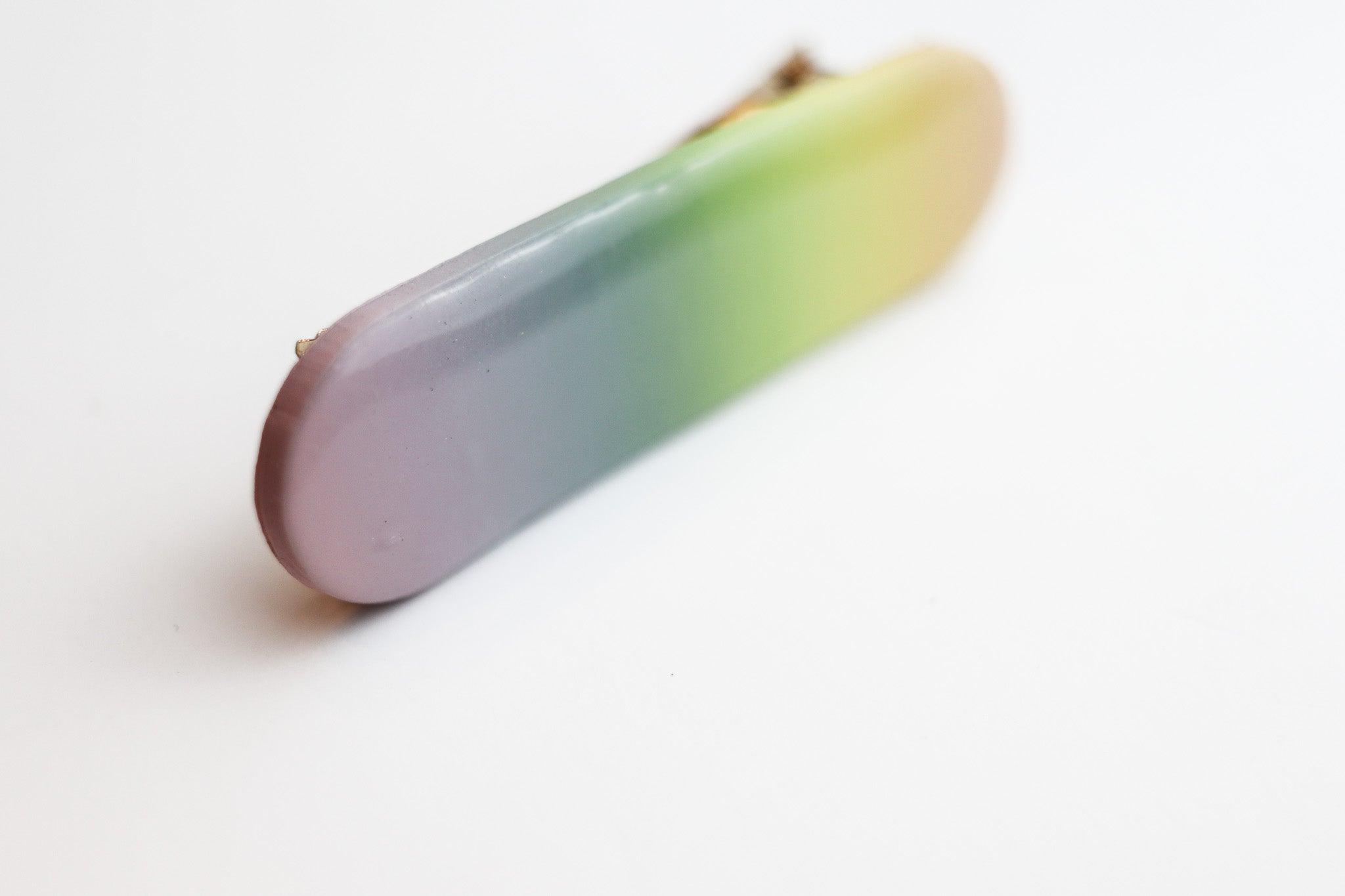 Ombre Rainbow Hair Clip