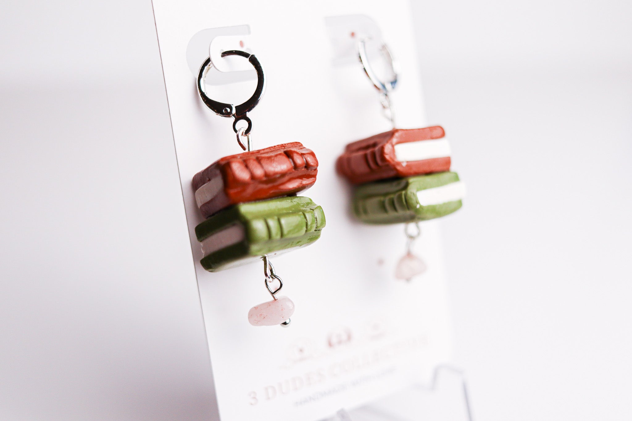 Book Nerd Dangle Earrings