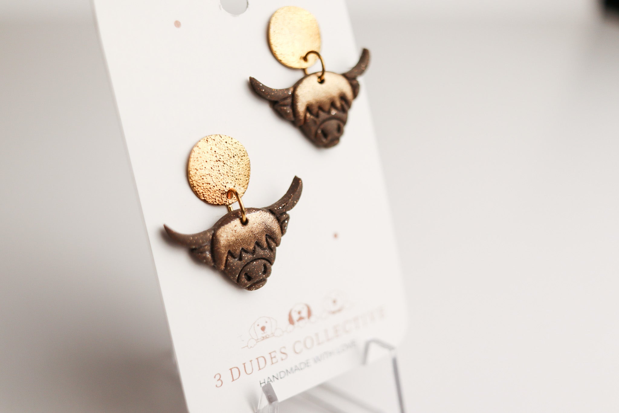 Highland Cow Cutie Earrings