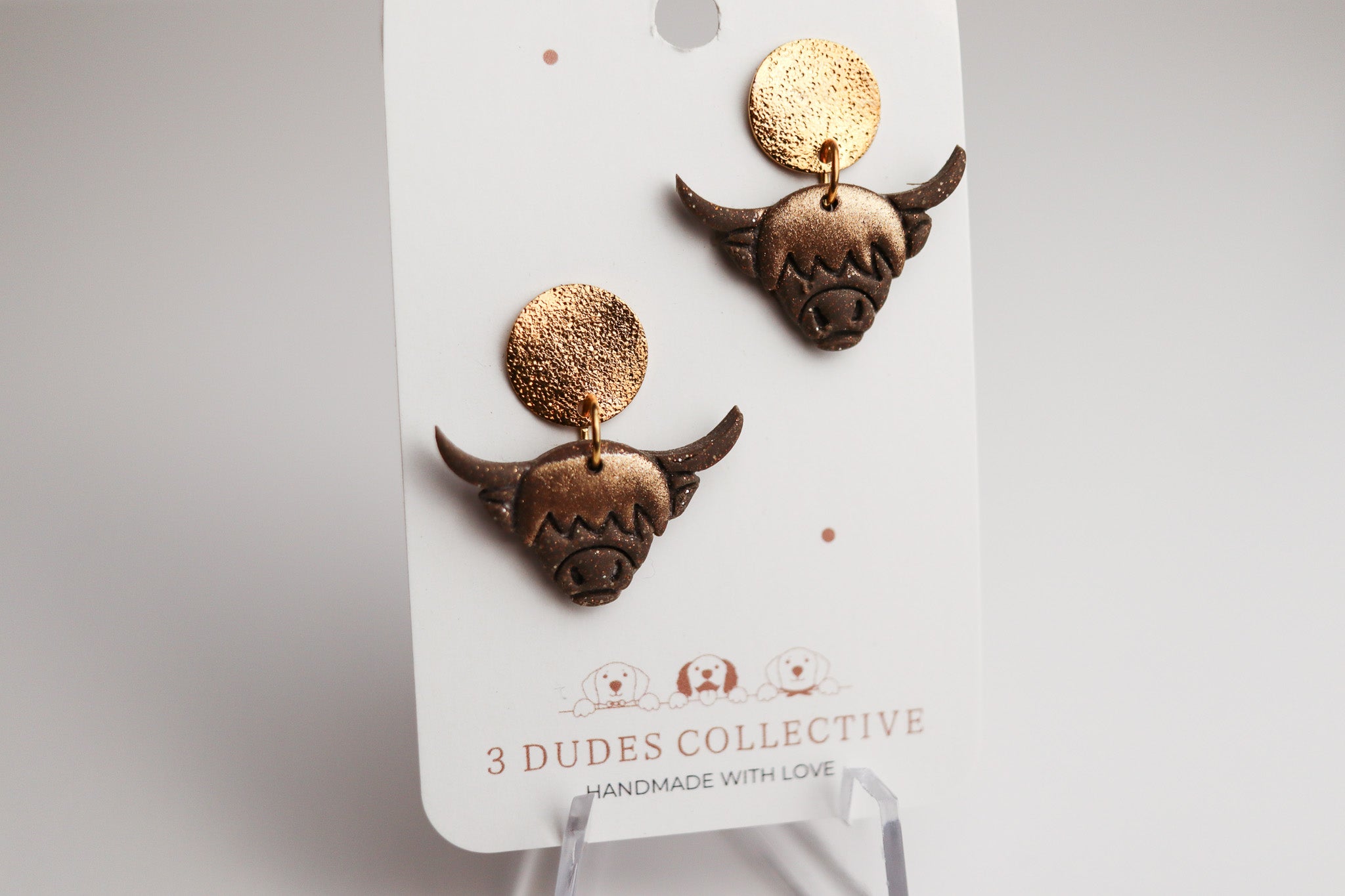 Highland Cow Cutie Earrings