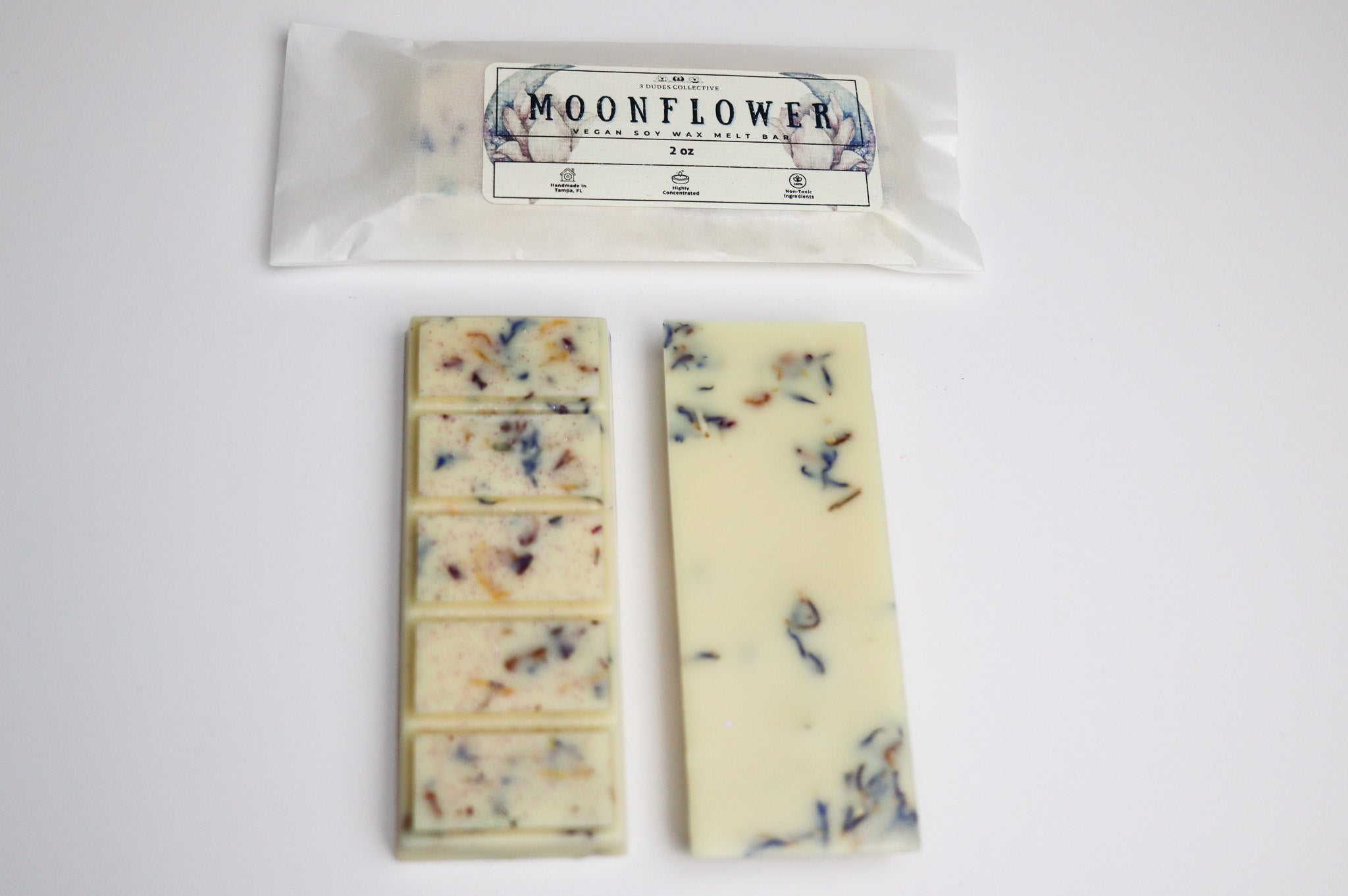 Moonflower Soy Wax Snap Bar