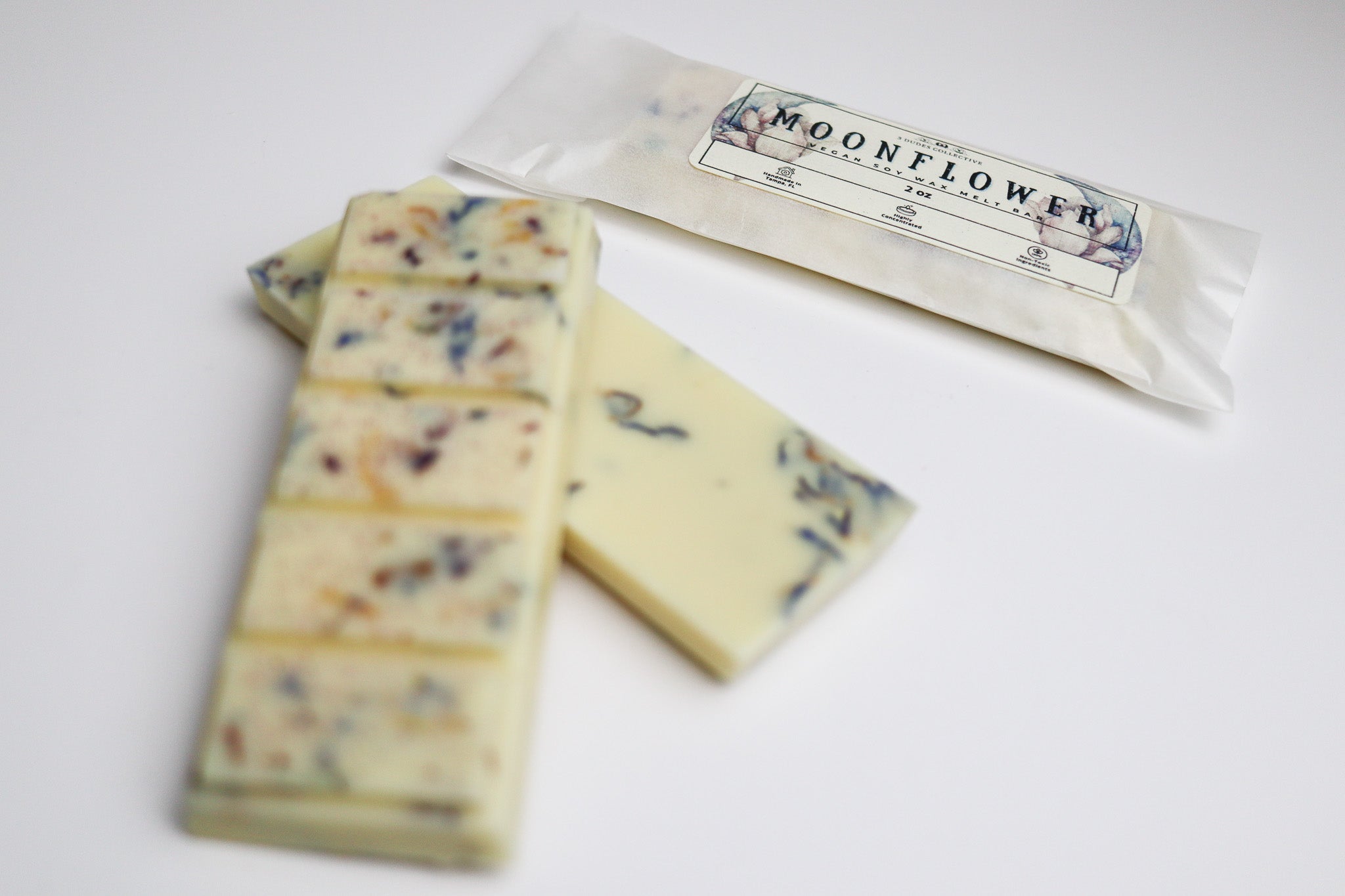 Moonflower Soy Wax Snap Bar