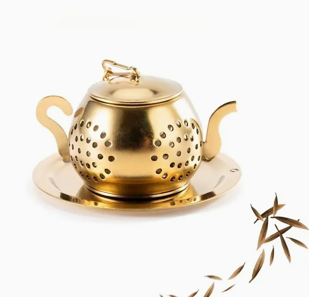 Golden Teapot Tea Infuser