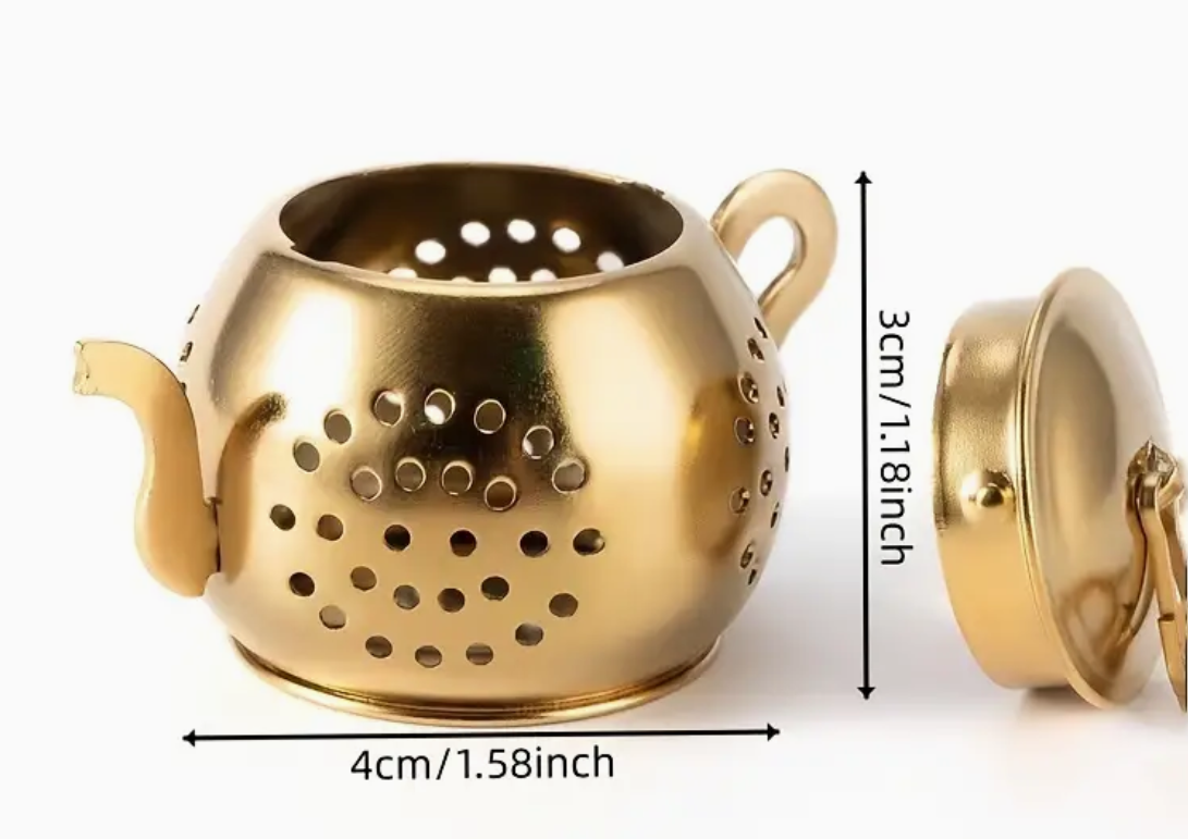 Golden Teapot Tea Infuser