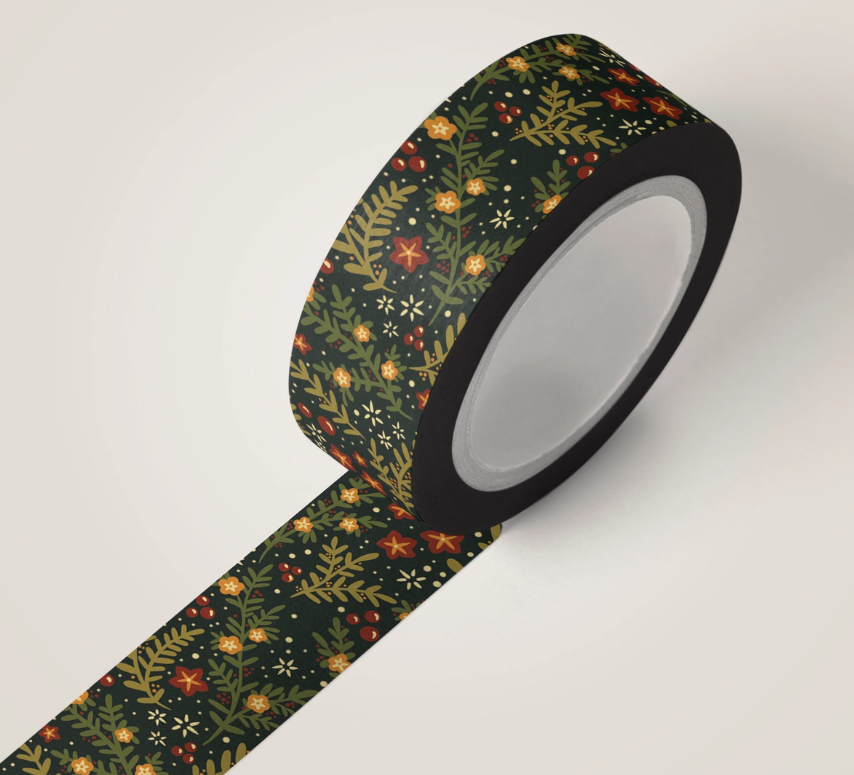 Illuminated Flora Washi Tape