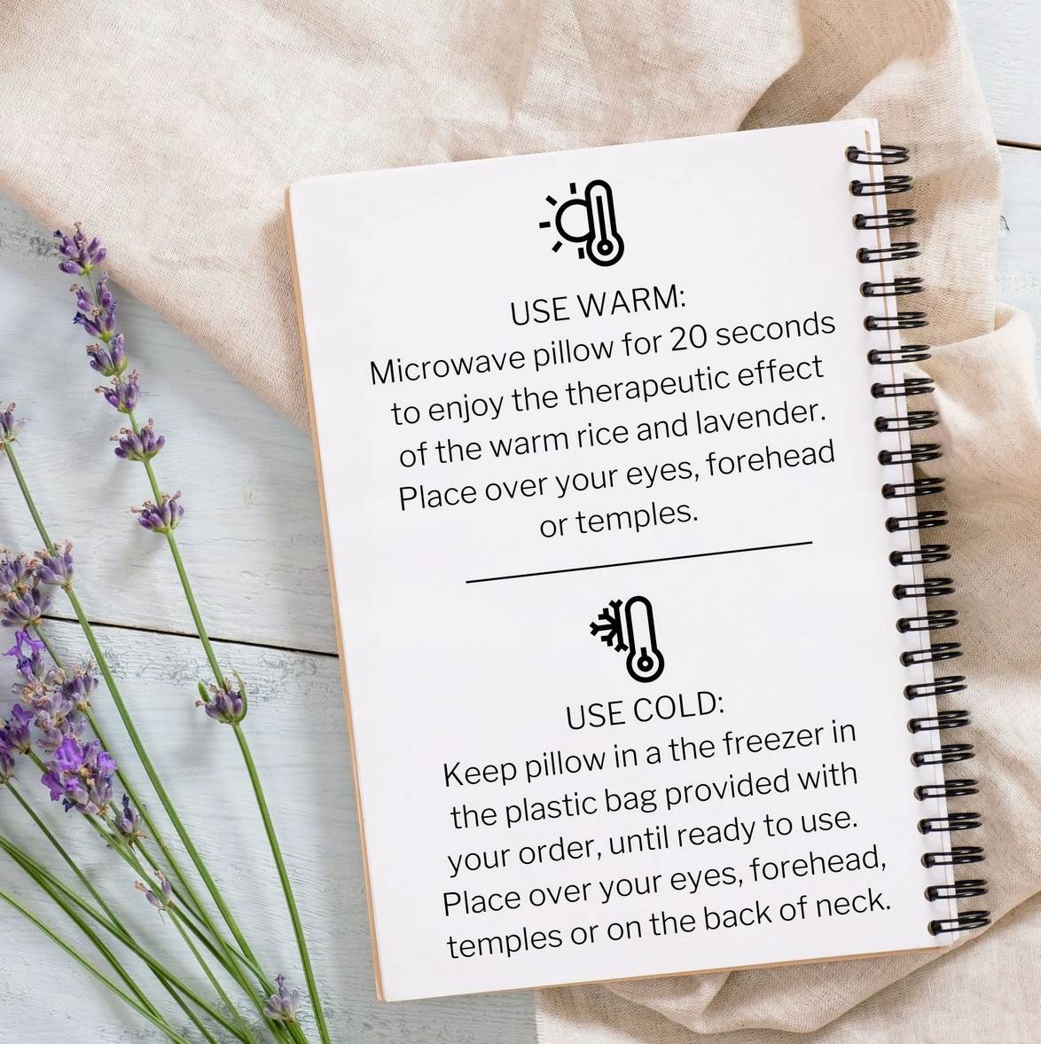 Destress Botanical Eye Pillow