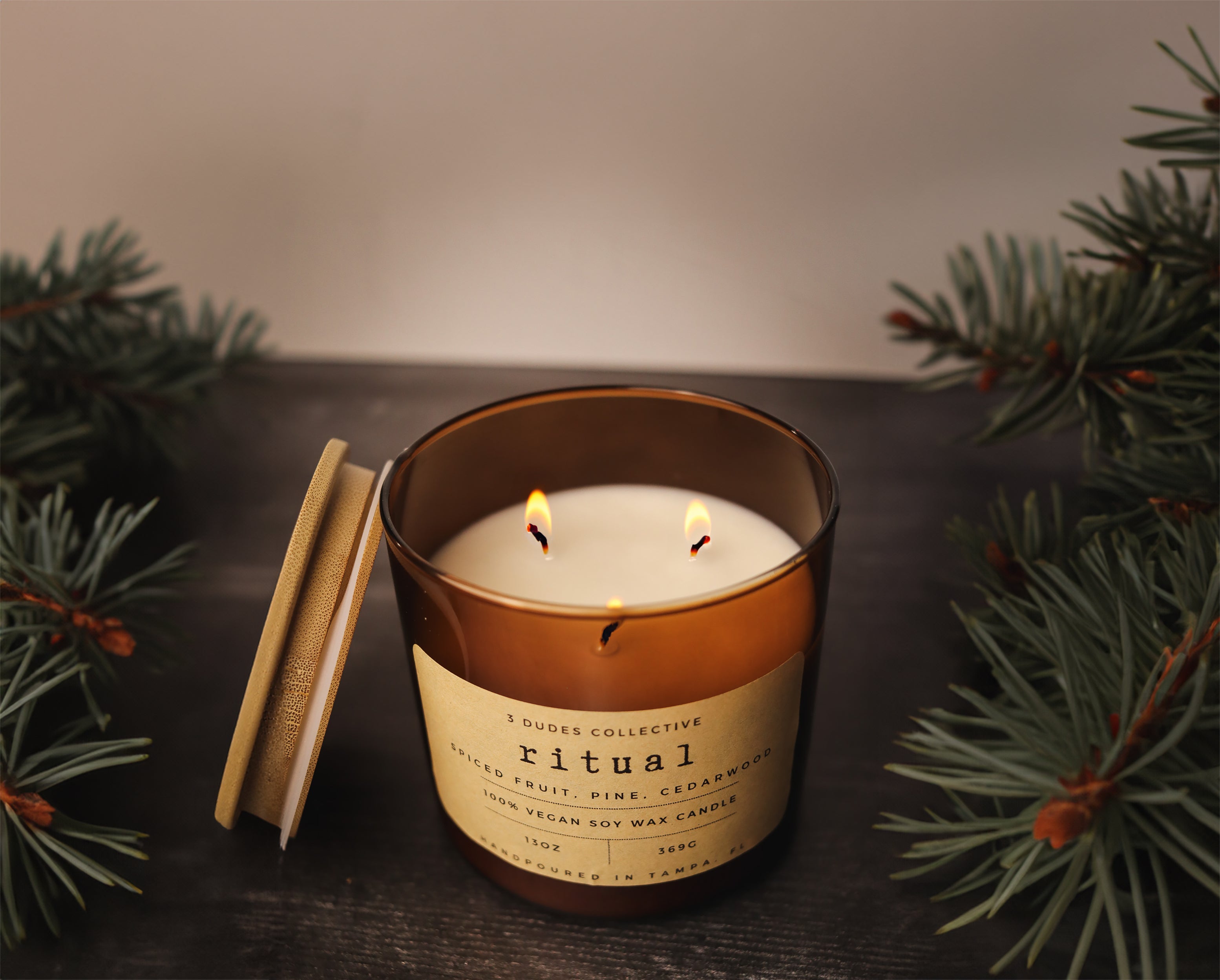 Classic Neutrals Collection - Ritual 3 Wick Candle