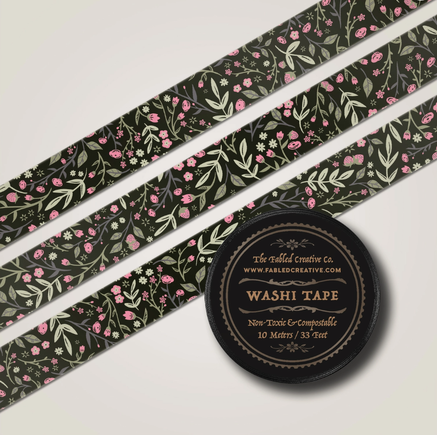 Valentine's Garden Washi Tape