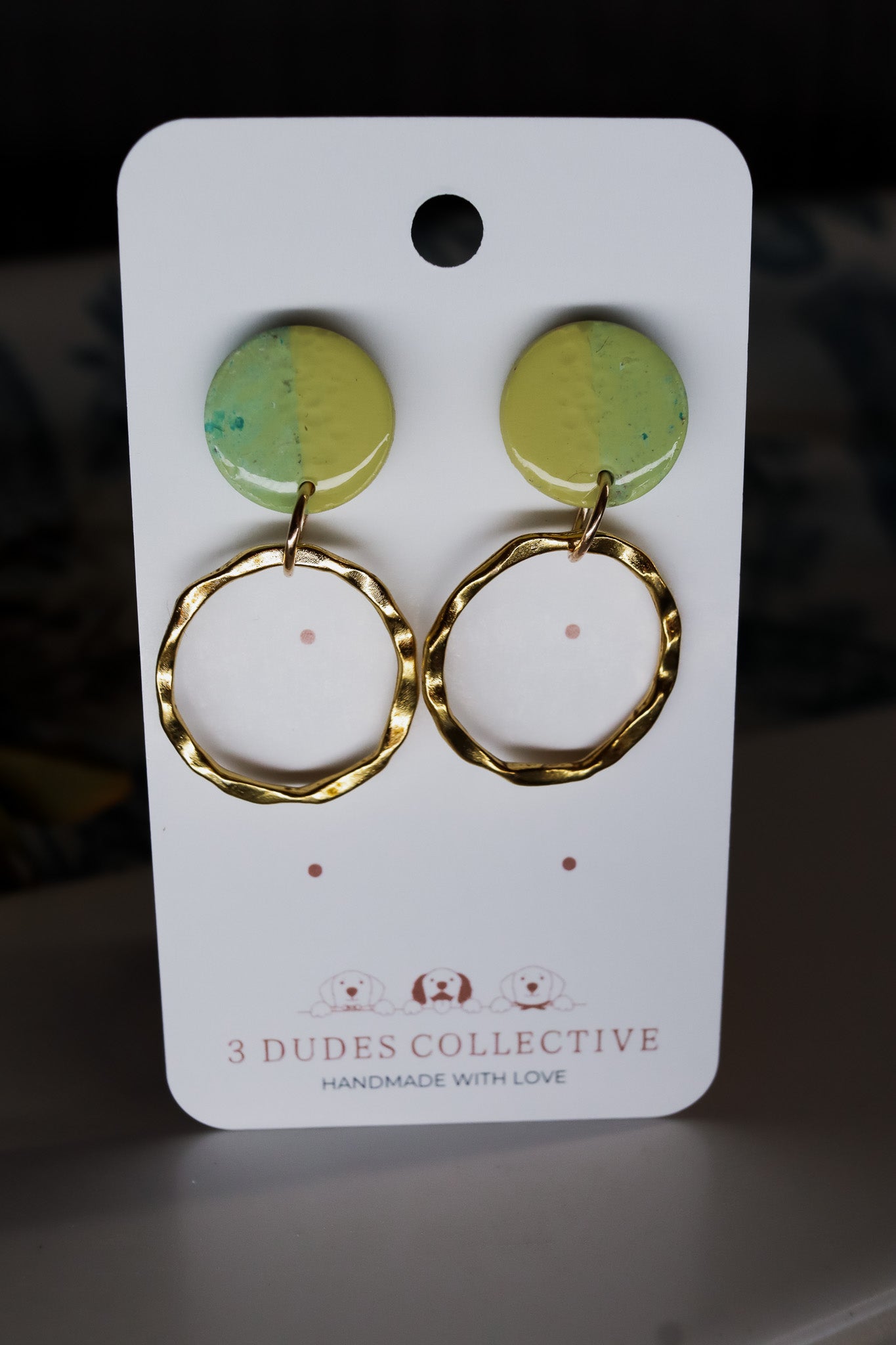 Limoncello Gold Dangle Earrings